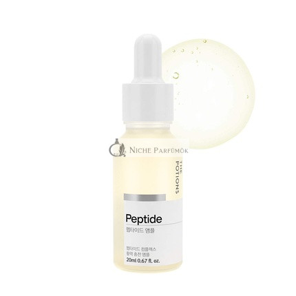 Die Potions Peptidampulle für Gesichts-Kollagenunterstützung, Anti-Aging, Elastizität, Koreanische Hautpflege, 20ml