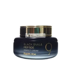   FARMSTAY Schwarze Schnecke Peptid9 Perfekte Creme Koreanische Hautpflege K Schönheit