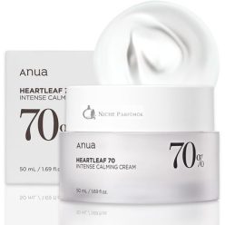   ANUA Heartleaf 70 Intenzívny nyugtató krém ceramiddal és panthenollal, 50ml