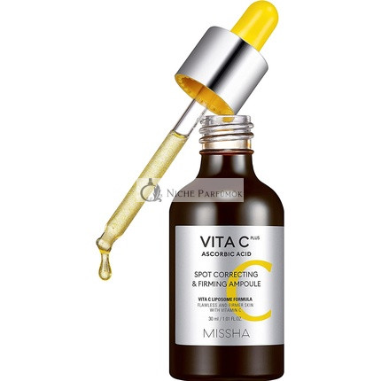MISSHA Vita C Plus Folt Korrektáló és Firmáló Ampulla, 30ml