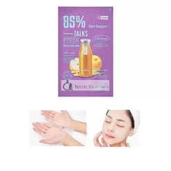   MISSHA Talks Vegan Squeeze Sheet Mask Super Energizer für müde Haut, 1 Maske