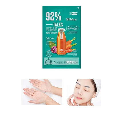 MISSHA Vegan Squeeze Sheet Maszk Sos Relaxer, 25ml