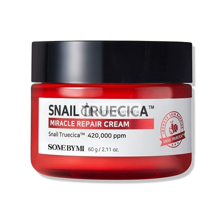 SOME BY MI Snail Truecica Csoda Javító Krém 60ml - Bőr Hidratáló és Nyugtató Hatás - Bőrbarrier Erősítése - Arcbőr Ápolás