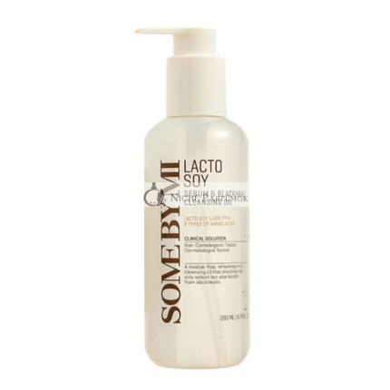 Somebymi Lacto Soya Sebum & Blackhead Reinigungsöl, 200 ml