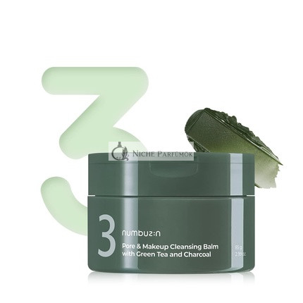 Numbuzin No.3 Poren- & Make-up Reinigungsbalsam mit Grünem Tee und Aktivkohle