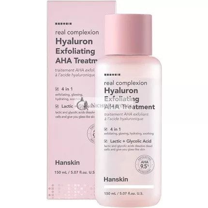 Hanskin Echtes Komplexion Hyaluron Exfolierende AHA Behandlung, 150 ml