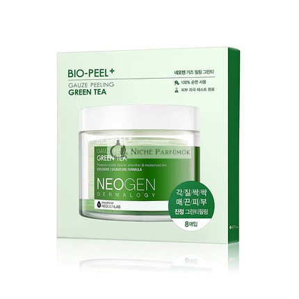 NEOGENLAB DERMALOGY Bio-Peel Gauze Peeling Pad Zöld Teával, 8 db