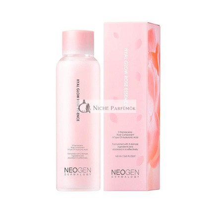 Neogen Dermalogy Hyal Glow Hidratáló Rózsa Esszencia Hyaluronsavval, 160ml