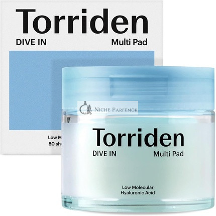 Torriden DIVE-in Vegán Hialuronsavas Toner Párnák