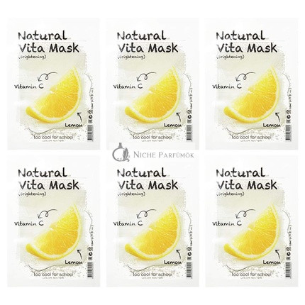 Too Cool For School Natural Vita Mask Set - Aufhellend mit Vitamin C
