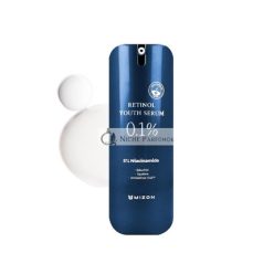   MIZON Retinol Fiatalító 0,1% Retinol Szérum Ráncápolással, Bakuchiol, Peptidek és Niacinamid