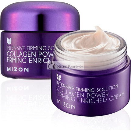 Mizon Kollagén Power Firming Gazdag Krém Koreai Bőrápolás Ránctalanító Anti-Aging Tengeri Kollagén