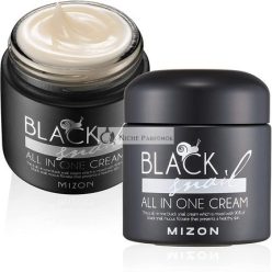   [Mizon] Schwarze Schnecke All-in-One-Creme Premium Schneckenreparaturcreme mit Pflanzenextrakten, 75ml