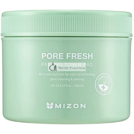 MIZON Pórusfrissítő Peeling Toner AHA, BHA és PHA Peeling Padokkal 60 Pad
