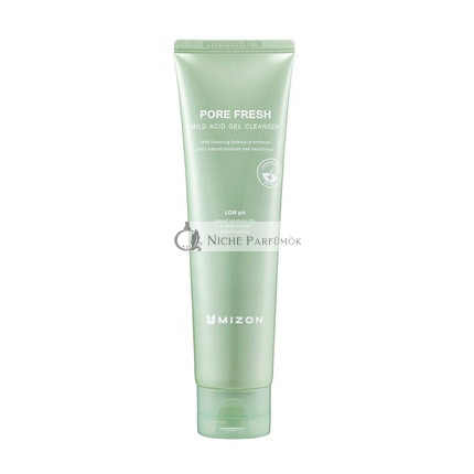 MIZON Pore Fresh Mild Acid Gel Tisztító Arclemosó, Természetes Összetevőkkel, 150ml