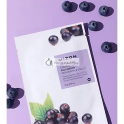   3D Tuchmaske mit Acai-Beere für gesunde Haut und Vitalität Joyful Time Essence Mask Acai Berry 23g