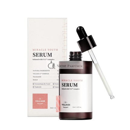 VILLAGE 11 FACTORY Miracle Youth Serum Retinol 0.1% Niacinamide, 50ml