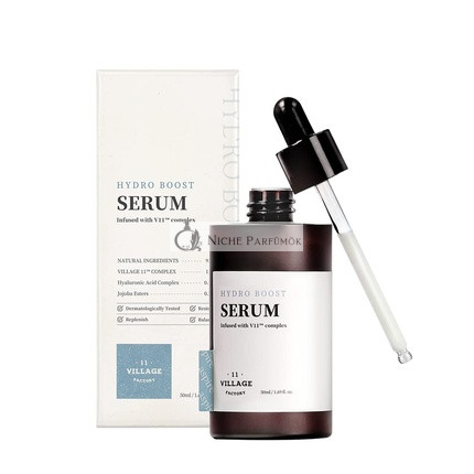 VILLAGE 11 FACTORY Hydro Boost Serum mit Hyaluronsäure und Jojobaestern, 50ml