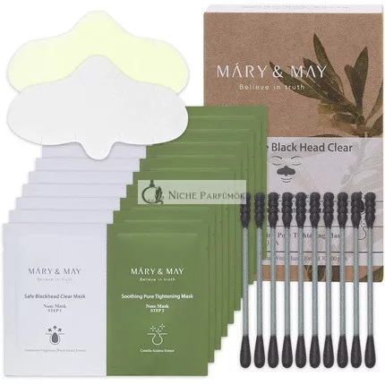 Mary&May Tägliche Sichere Mitesser-Reinigungsstreifenmaske, 5 Stück