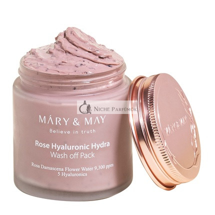 Mary&May Vegán Rózsás Hialuronsavas Leöblítő Maszk 125g