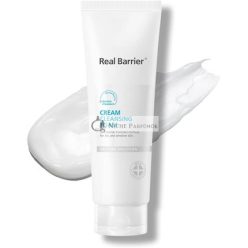   Real Barrier Krém Tisztító Hab, Kímélő Szulfátmentes Aminosav Hidratáló Arctisztító Hab, 120ml