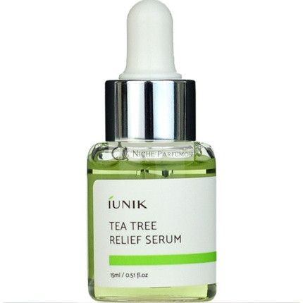 Iunik Tea Tree Relief Nyugtató és Hidratáló Arcszérum, 15ml