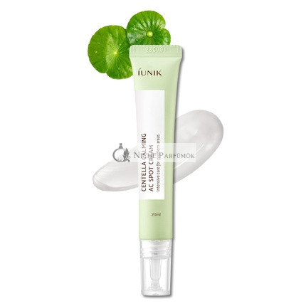IUNIK 81% Konzentriertes Centella Beruhigendes Gel für Akne, AHA BHA PHA, Salicylsäure, Niacinamid, Teebaumöl, Leicht, für Erwachsene und Teenager, 20 g