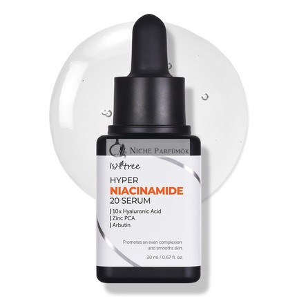 ISNTREE Hyper Niacinamide 20 Serum 20ml mit 10x Hyaluronsäure - Hilft, Vergrößerte Poren zu Minimieren und den Hautton zu Ebenen