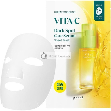 GOODAL Zöld Mandarinos C-vitamin Maszk Csomag 5 db