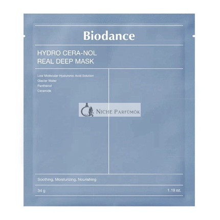 Biodance Hydro Cera-Nol Echte Tiefenmaske Feuchtigkeitsspendendes Kollagen, 34g