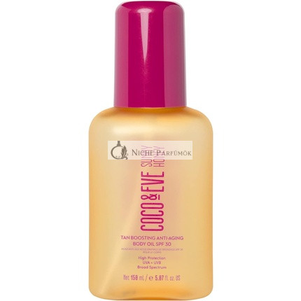 Coco & Eve Bräunungsöl SPF30 Anti-Aging Körperöl-Spray, 150ml