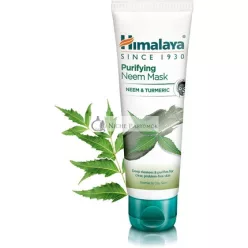   Himalaya Reinigende Neem Maske mit Neem und Kurkuma für normale und fettige Haut, 75ml