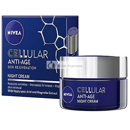 Zellulärer Anti-Aging Nachtcreme zur Hautverjüngung, 50ml