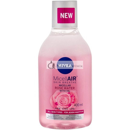 Nivea - Kétfázisú Micellás Víz Rózsavízzel, 400 ml