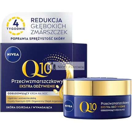 Q10 Power Ránctalanító és Firmáló Éjszakai Arckrém, 50ml