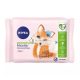 Nivea 3in1 Micellás Arctisztító Törlőkendő, 25 db