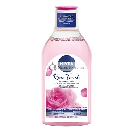 Nivea Organikus Rózsa Mycelar Víz Rózsa Érintés 400ml
