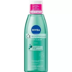   Nivea Derma Hautklar Gesichtstoner mit Salicylsäure und Niacinamid 200ml