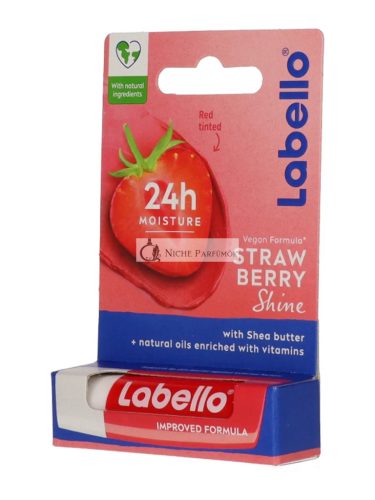 Labello Erdbeer Shine Lippenbalsam, 48 g