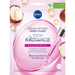   NIVEA HAUTSTRAHLENDE Mundmaske mit aufhellendem Serum, 1 Stück, Rosa