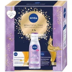   Niveaset Schöne Zeit Mizellenwasser 200ml, Tagescreme 50ml, Nachtcreme 50ml