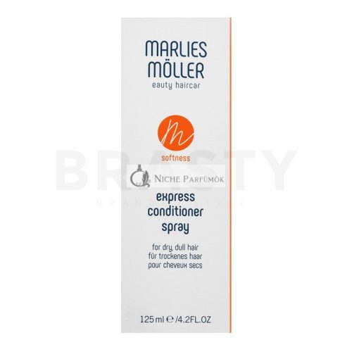 Marlies Möller Softness Express Conditioner Spray öblítés nélküli kondicionáló száraz és sérült hajra 125 ml