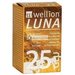 Wellion Luna 25 Csík, 25 db