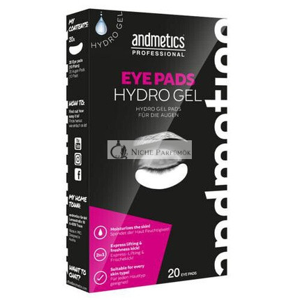 Andmetics Professional Hydro Gel Augenpads 10x
