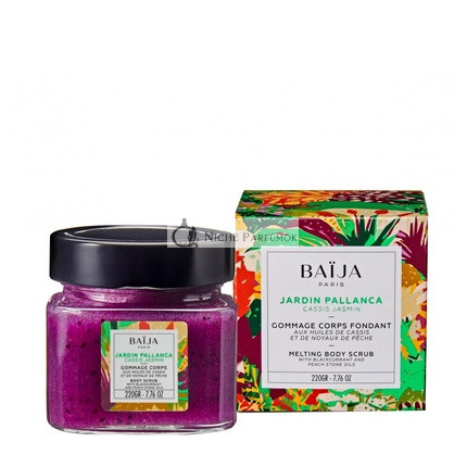 Baija Paris Jardin Pallanca Cassis Jasmin Schmelzendes Körperpeeling, 220g