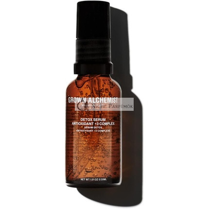 Grown Alchemist Detox Serum Antioxidans + 3 Komplex Hydratisierendes und Nährendes Gesichtsserum, 30mL