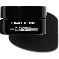   Grown Alchemist Detox Nachtcreme Peptid-3 Echinacea Reishi Extrakt Anti-Aging Bioaktive Formel, 40ml