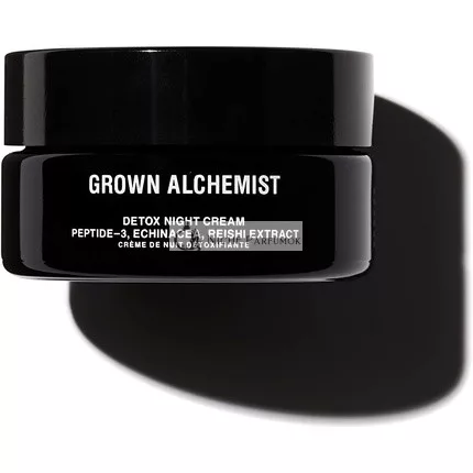 Grown Alchemist Detox Nachtcreme Peptid-3 Echinacea Reishi Extrakt Anti-Aging Bioaktive Formel, 40ml