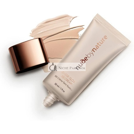 Nude By Nature Sheer Glow All-in-One BB Cream Feuchtigkeitsspendend mit SPF 8 02 Soft Sand