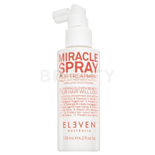 Eleven Australia Miracle Spray Hair Treatment hajformázó spray puha és fényes hajért 125 ml